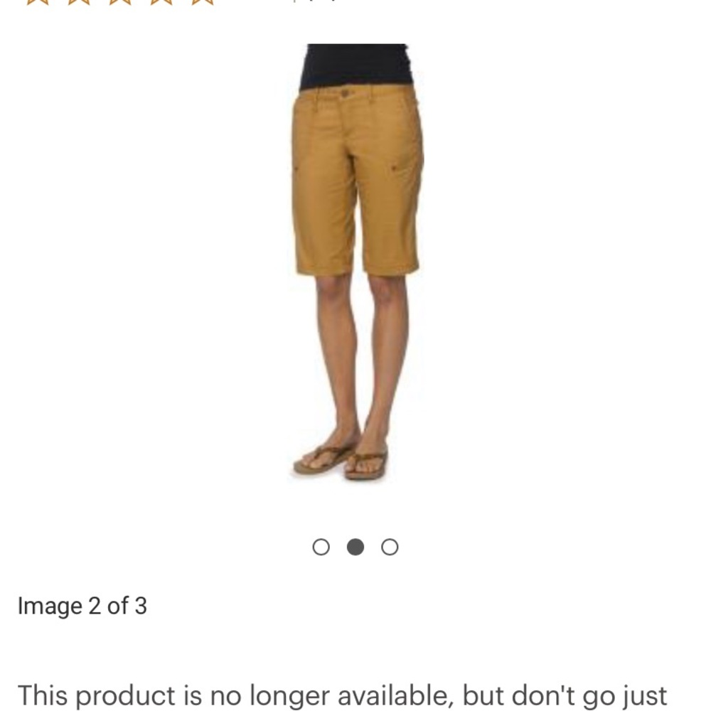 Prana Larissa Shorts in Grey
